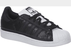 superstar noir a paillette